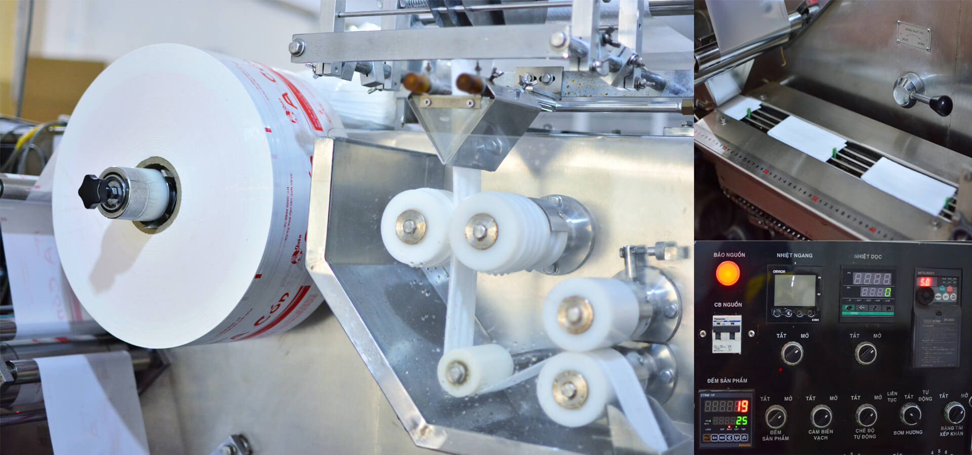 MÁY SẢN XUẤT KHĂN LẠNH